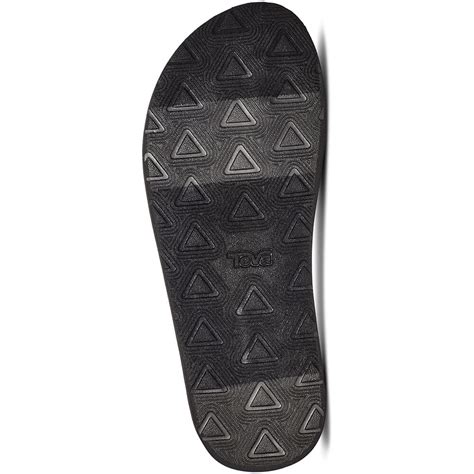 Teva Men's Reflip Flip Flops - Black | elliottsboots