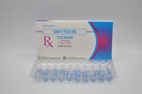 OXYTOCIN (TOCINOX) 10 IU/mL | Sahar Pharma