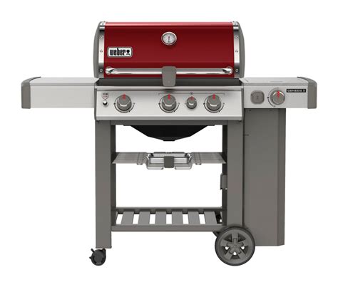 Weber 2019 Weber Genesis II SE-330 3 burners Propane Grill Crimson for ...