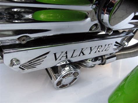 Front Screen " VALKYRIE" Chrome - Valkyrie Part's