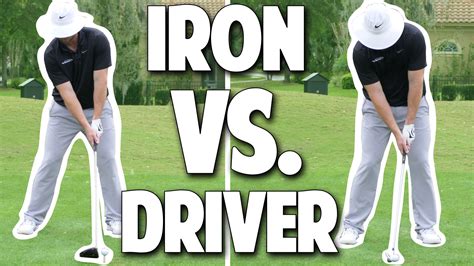 Iron vs Driver Setup Basics in Golf • Top Speed Golf