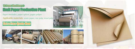 Kraft Paper Making Machine 10t/d Price | YG Paper Machinery®