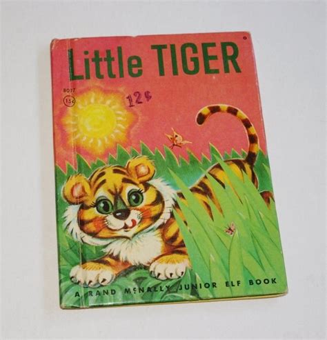 Vintage Little Tiger Children's Book