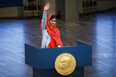 Malala Yousafzai receives Nobel, pleads for education, not war - Los Angeles Times