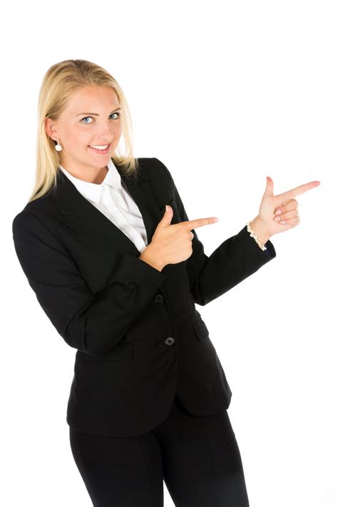 Business Woman Pointing Free Stock Photo - Public Domain Pictures