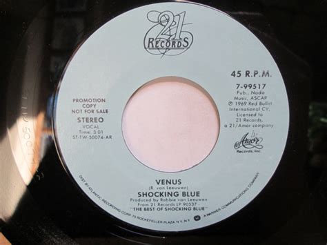 Shocking Blue – Venus (1986, Vinyl) - Discogs