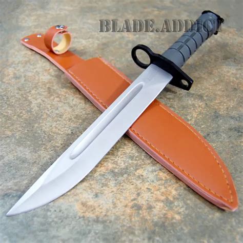 13.5& US MILITARY ARMY Tactical Bayonet Fixed Blade Hunting Combat Knife NEW $13.25 - PicClick