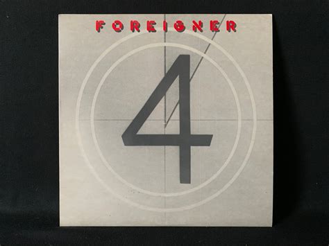 Foreigner 4 4th Studio Album Released in 1981 on Atlantic Records, SD ...