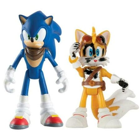 Sonic Boom 3" Action Figure 2-Pack: Sonic & Tails - Walmart.com