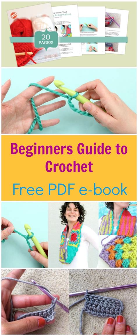 Free Crochet Patterns For Beginners PDF Download | Crochet Dummies