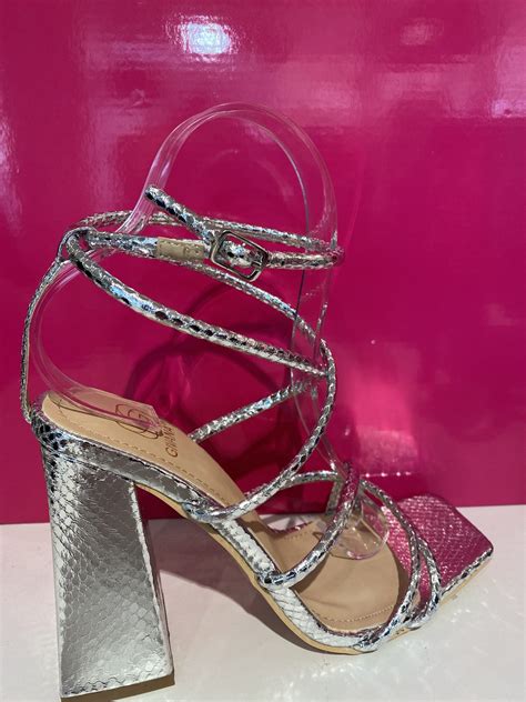 Z Aria Sandal - Silver - Lady M Boutique