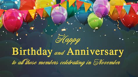 Celebrating November Birthdays and Anniversaries | pcccleveland