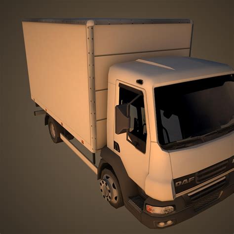 Daf Truck Model - TurboSquid 1188147