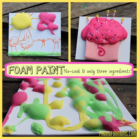 DIY Foam Paint