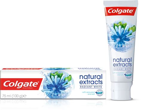 Colgate Natural Extracts Radiant White with Seaweed and Salt Toothpaste ...