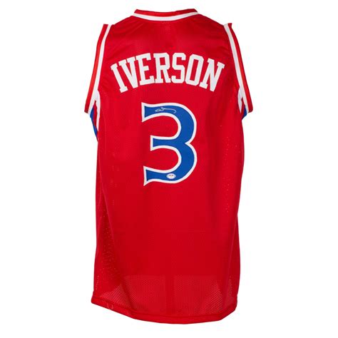 Allen Iverson Signed Jersey (PSA COA) | Pristine Auction