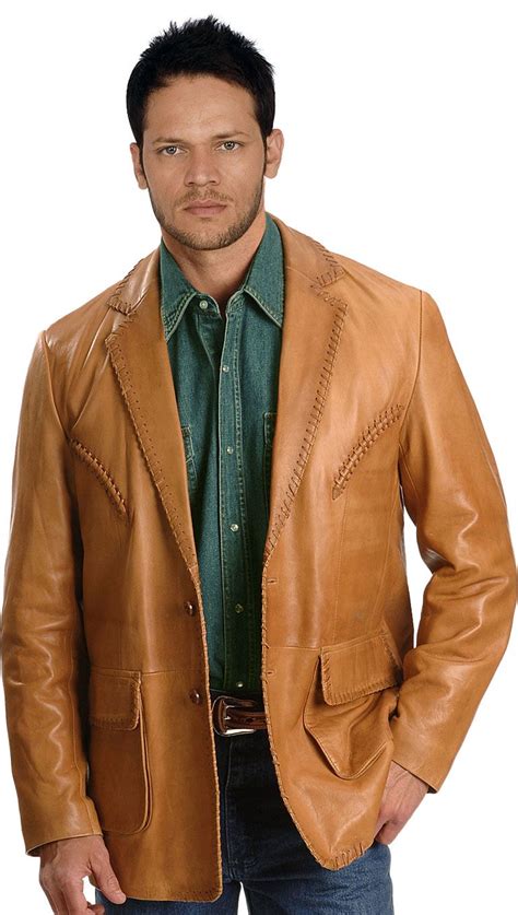 Buy rugged mens leather blazers online | Mens leather blazer, Lambskin leather blazer, Brown ...