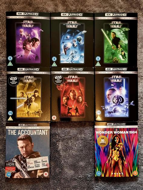 Decided to start picking up Star Wars on 4k. And well more. : r/4kbluray