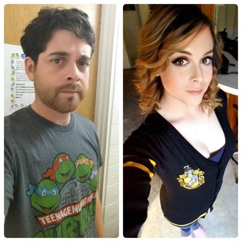 It's always fun to look back at how far I've come on my journey. 👨-->👩 #transgender #transgirl # ...