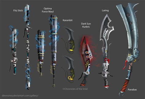 CotV Melee Weapons by dinmoney on DeviantArt