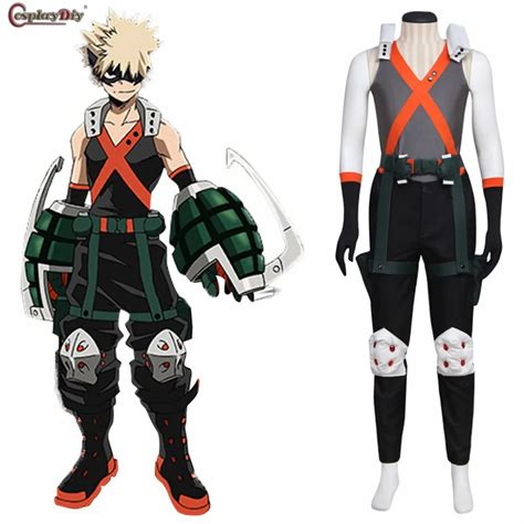 Boku no Hero Academia Bakugou Katsuki Cosplay Unisex Costume My Hero ...