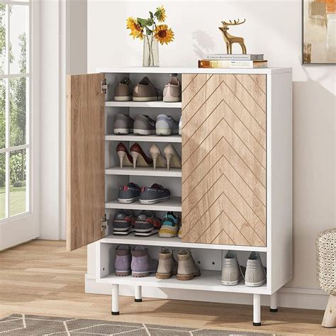 Wood Shoe Storage Cabinet Plans | www.resnooze.com