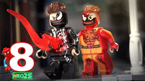 LEGO VENOM: LET THERE BE CARNAGE Promo | Venom meet Carnage | Lego Spider-Man Stop Motion Ep 8 ...