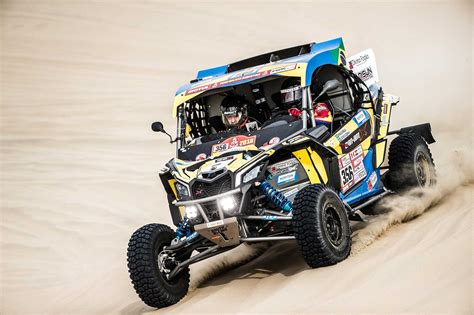 Dakar Rally 2018: Can-Am Maverick X3 double win in SS02 in the Side-by-Sides