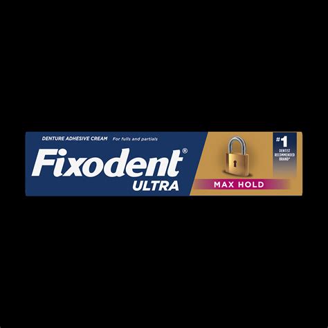 Fixodent Ultra Max Hold Denture Adhesive | Strongest Hold