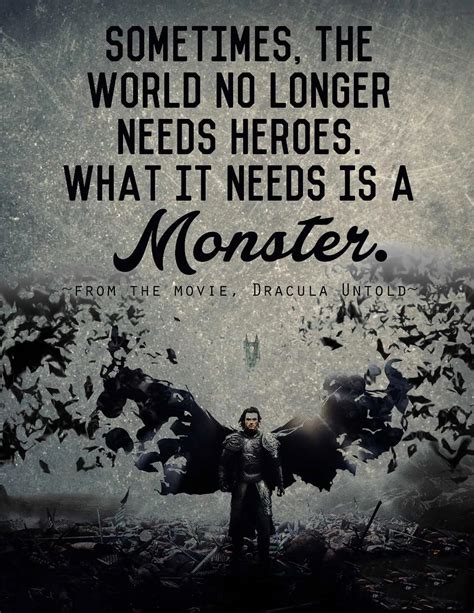 Quotes of Dracula Untold Movie Retro Vintage Kraft Poster Decorative ...