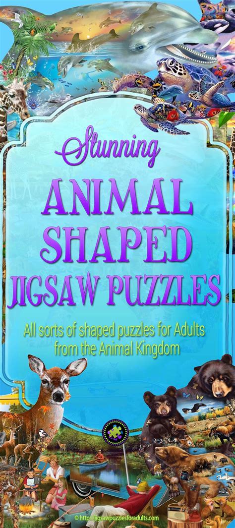 Animal Shaped Jigsaw Puzzles | Jigsaw Puzzles For Adults