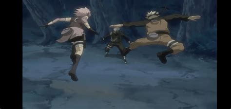 Naruto and Sakura vs Kakashi(Second Bell Test) . What would happen if ...