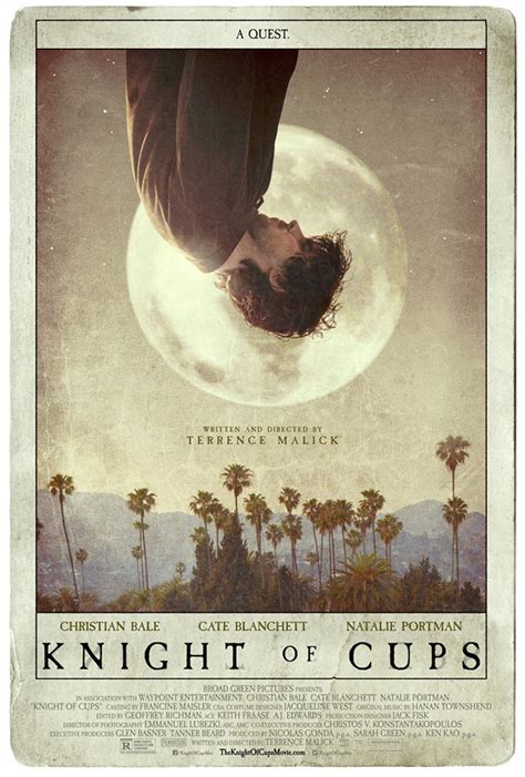 New 'Knight Of Cups' Poster: Christian Bale Is On A Spiritual Quest for ...