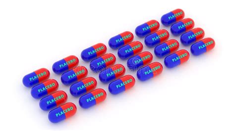 Placebo Pills. 3d. Drug. Medicine. Stock Photo - Image of concept, blue: 89269260