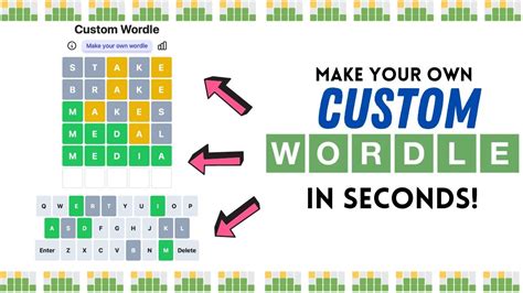 Create a Custom WORDLE in Seconds with MyWordle - YouTube