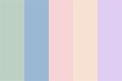 muted pastel Color Palette