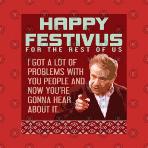 Happy Festivus - Seinfeld - Tank Top | TeePublic