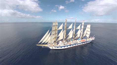 Royal Clipper & Star Clipper in the Caribbean - YouTube