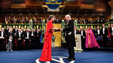 Women in Rare Company Accept Nobel Prizes in Physics and Chemistry ...