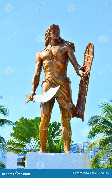 Lapu Lapu Shrine in Mactan Island, Cebu, Philippines Editorial Stock Image - Image of head, lapu ...