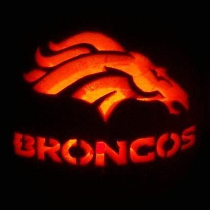 Broncos pumpkin | Broncos, Pumpkin carving, Fall holidays