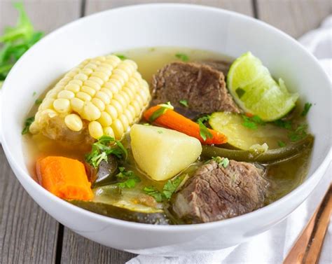 Instant Pot Caldo de Res (Mexican Beef Soup) Recipe | SideChef | Recipe ...