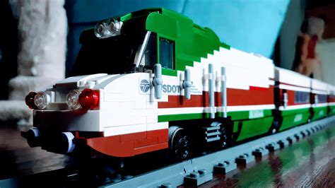 Some pics of my newly-completed Amtrak Cascades Talgo Series 8 trainset ...