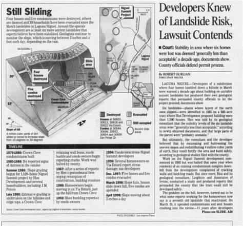 Developers Knew Risk of Landslide - Newspapers.com