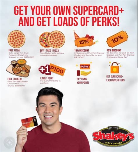 Shakey's Supercard, Tickets & Vouchers, Store Credits on Carousell