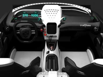 SSC Tuatara: interior preview - Car Body Design