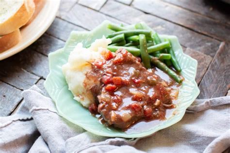 Slow Cooker Swiss Steak - The Magical Slow Cooker