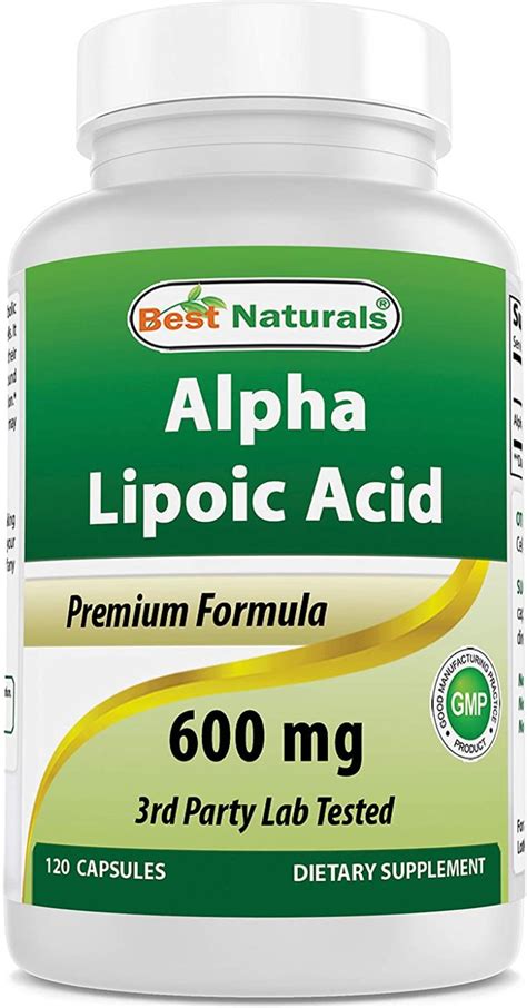 Ranking The Best Alpha-Lipoic Acid Supplements Of 2020 - Body Nutrition