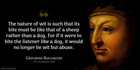 Giovanni Boccaccio Quotes - iPerceptive