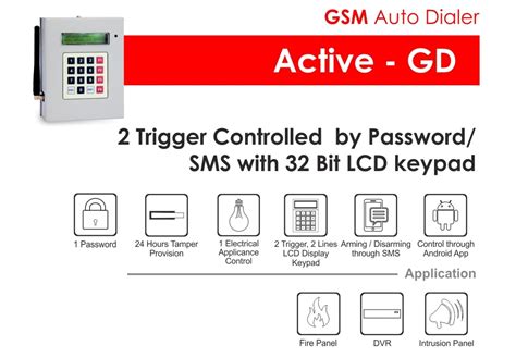 Gsm Auto Dialer, Gsm Dialer, GSM Burglar Fire Alarm Auto Dialer